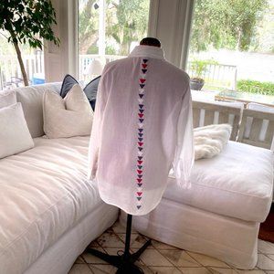 Sundry Soft Cotton Button Down Blouse. Brand new.